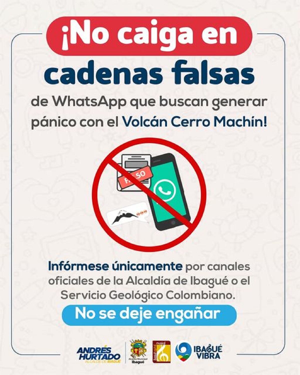 El volcán Machín no ha cambiado de alerta.