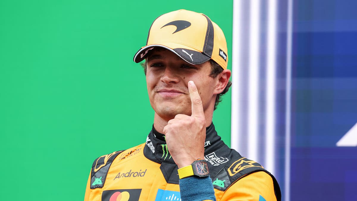 Lando Norris ganó la ‘pole’ en el GP de Países Bajos: así quedó la parrilla de salida