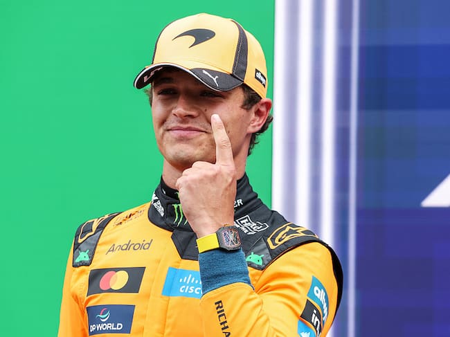 Lando Norris ganó la ‘pole’ en el GP de Países Bajos: así quedó la parrilla de salida. (Photo by Sam Bloxham/LAT Images)
