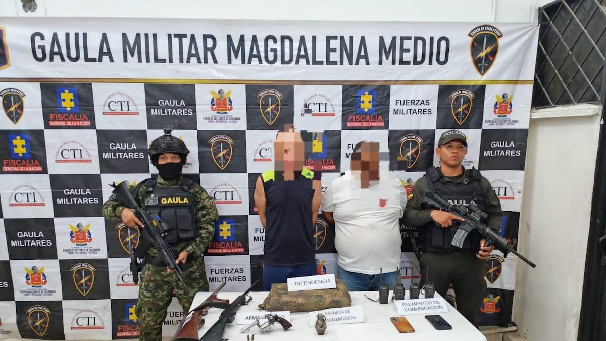 Cae en el sur del Cesar alias ‘Yogui’, presunto coordinador logístico del Clan del Golfo