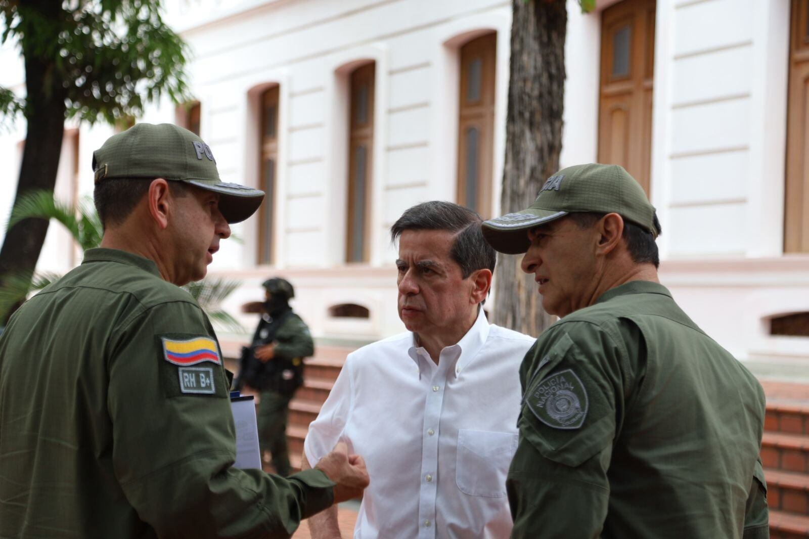 Ministro del Interior, Juan Fernando Cristo, en Cúcuta / Foto: Ministerio del Interior