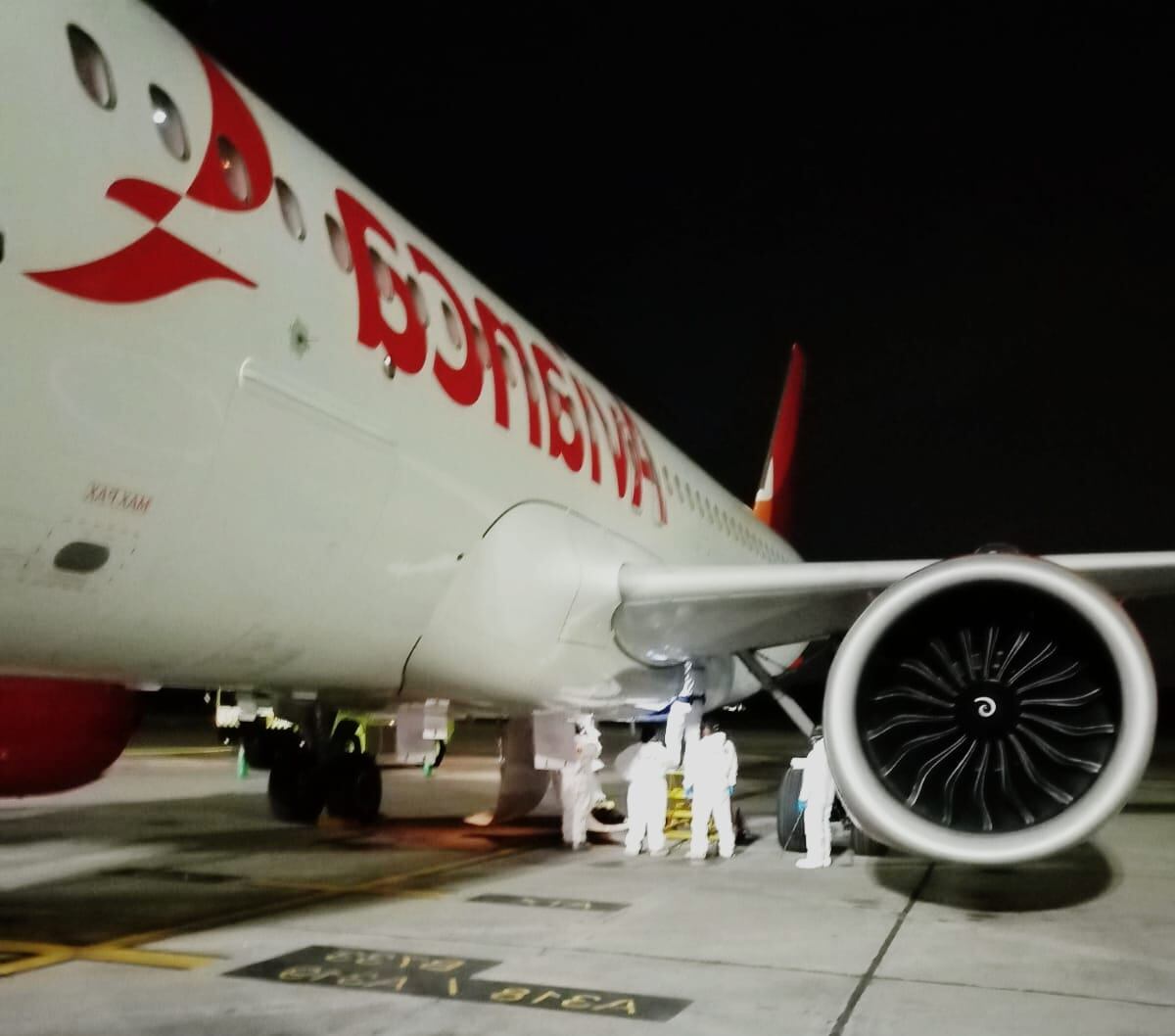 Encuentran dos cadáveres en avión de Avianca. Foto Cortesía