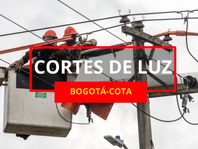 ¡Aliste las velas! Este 26 de diciembre hay cortes de luz en x barrios de Bogotá y Cota