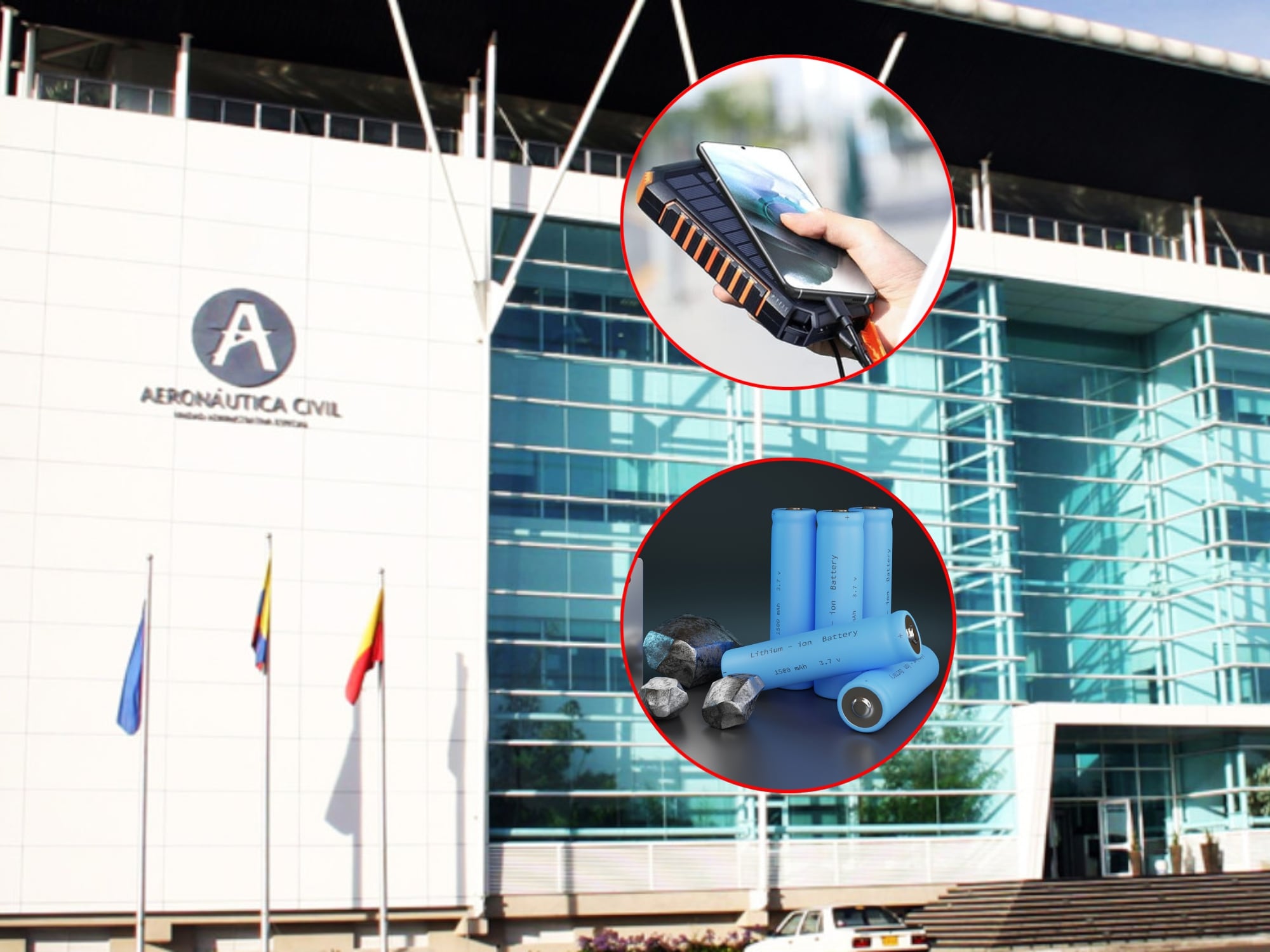 Aerocivil entregó nuevas directrices para transporte aéreo de baterías de litio y ‘power banks’.