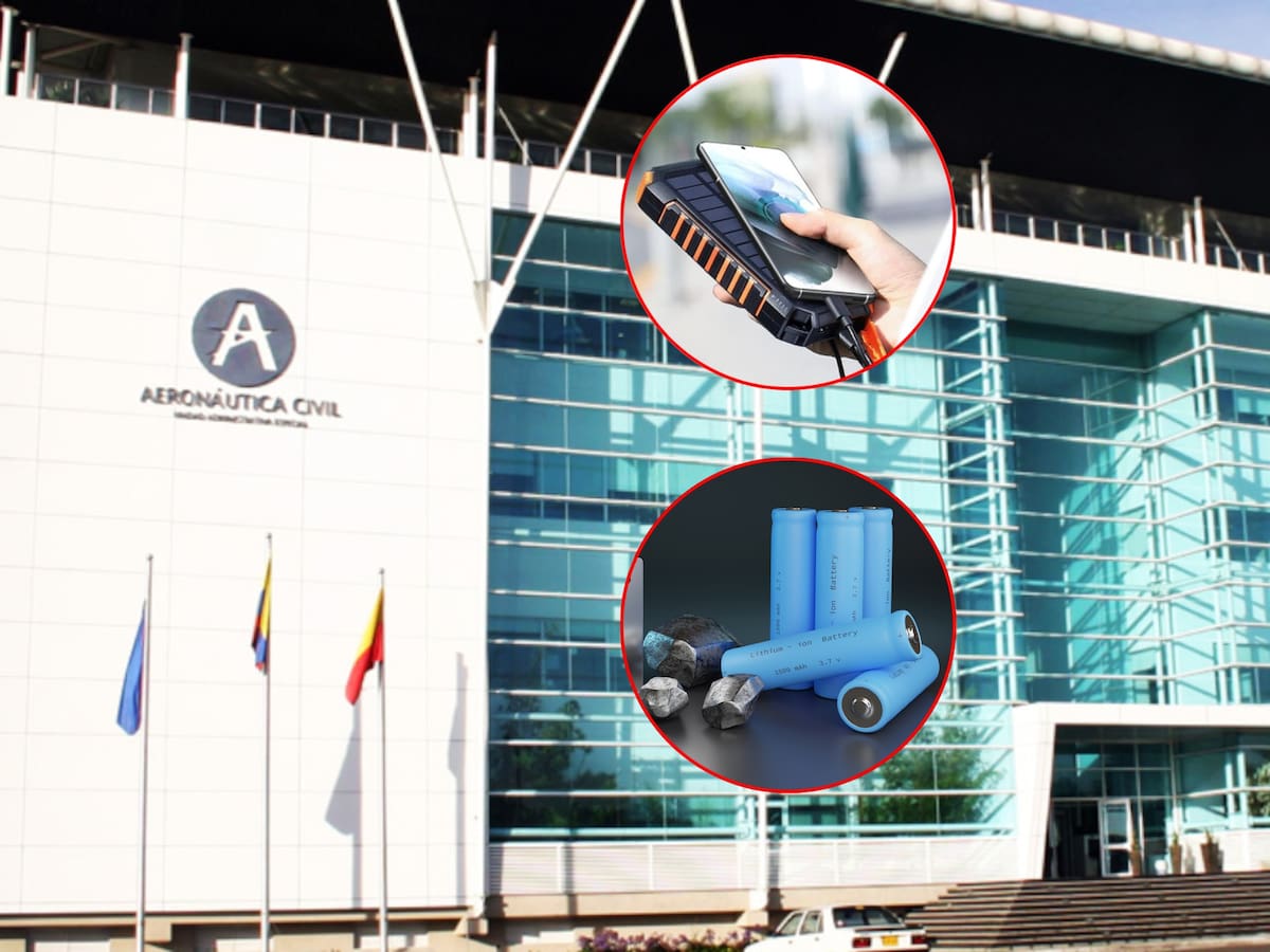 Aerocivil entregó nuevas directrices para transporte aéreo de baterías de litio y ‘power banks’
