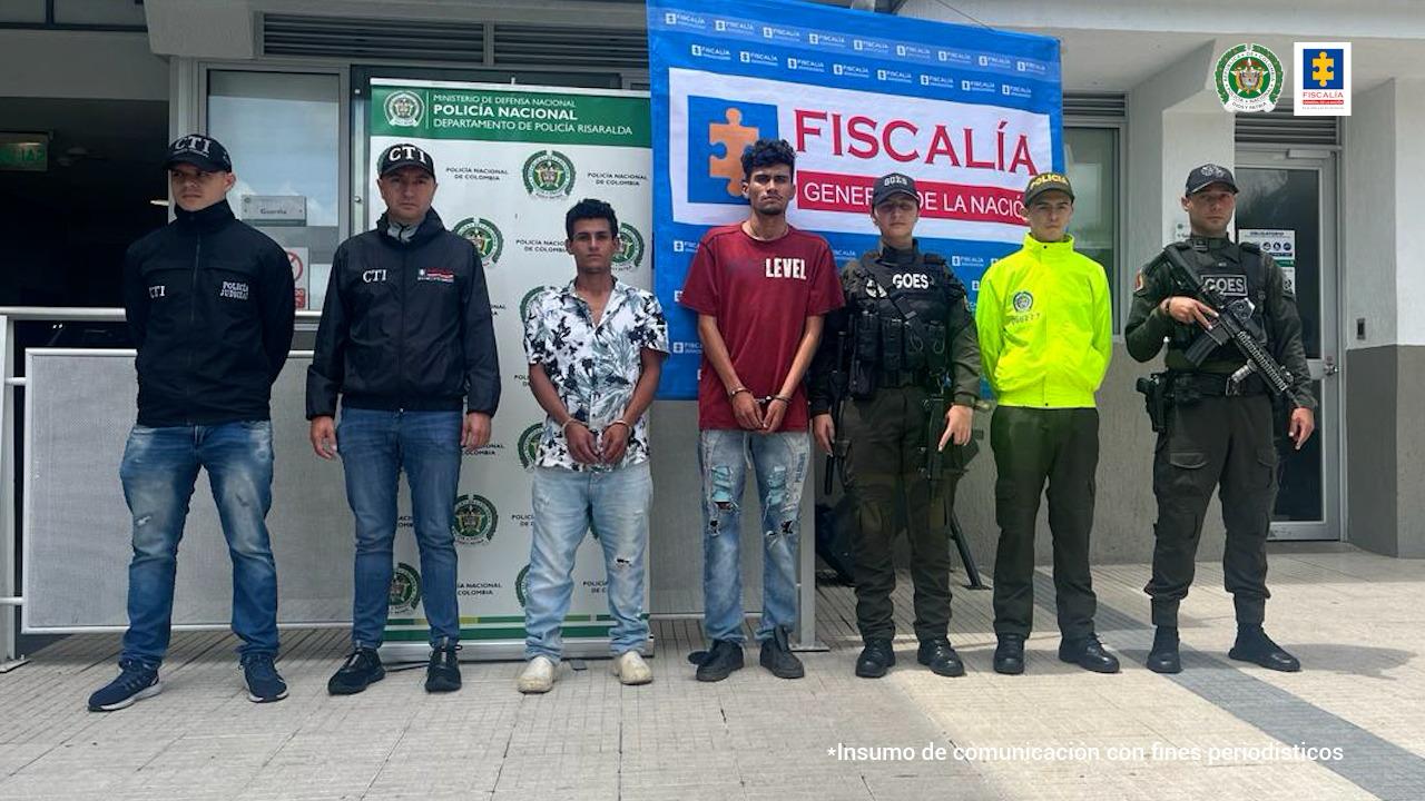 Foto suministrada: Fiscalía General de la Nación