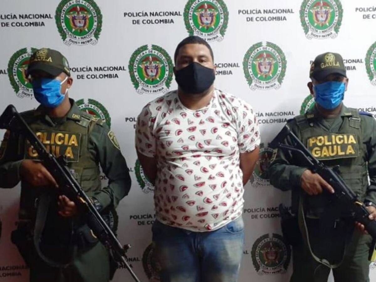 Capturan a hombre cuando recibía dinero producto de extorsión en Magangué