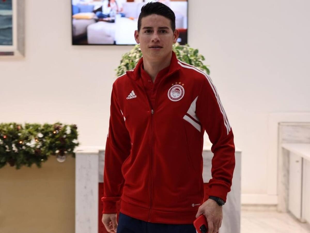 Prensa griega arremete contra James Rodríguez: “está frenando el ritmo”