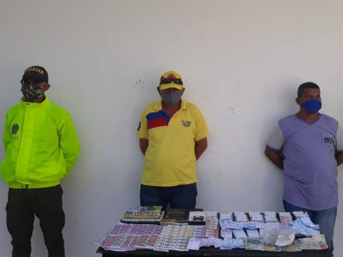 Capturan a dos personas por chance ilegal en Magangué, Bolívar