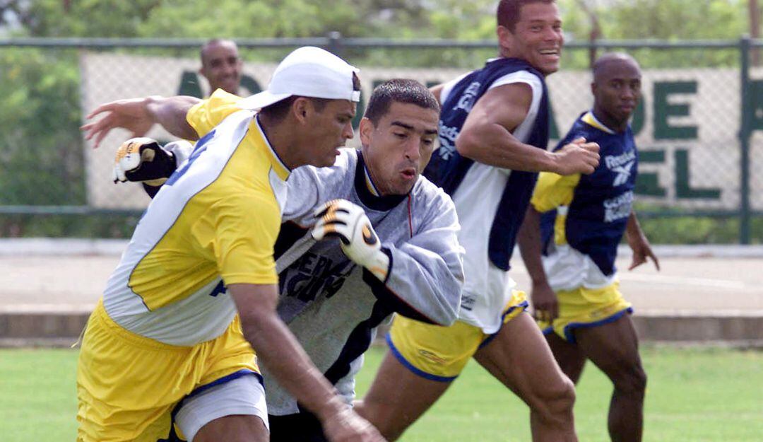 Miguel Calero, Víctor Aristizábal, Óscar Córdoba y Elson Becerra