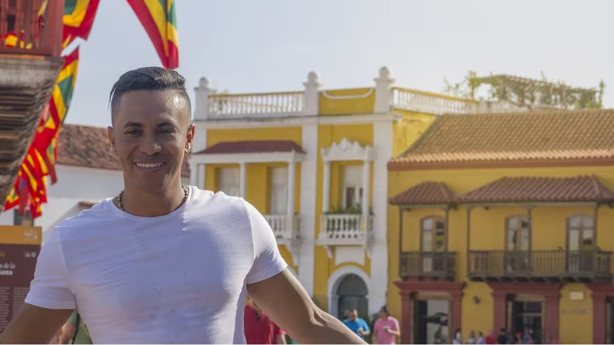 Yair Ortiz Pérez, cantante vallenato cartagenero