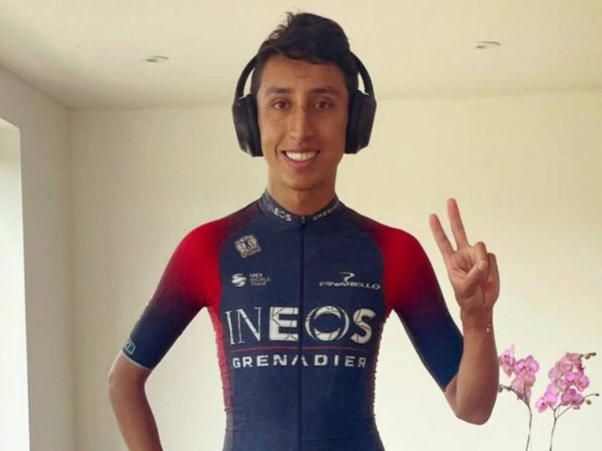 Egan Bernal ya ataca a sus compañeros en el segundo día en carretera