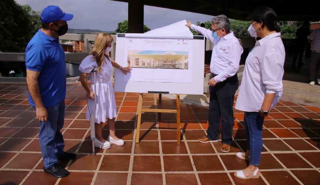 Visita de la gobernadora Elsa Noguera a la universidad