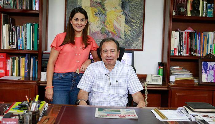 Estefanía Colmenares, directora del Diario La Opinión