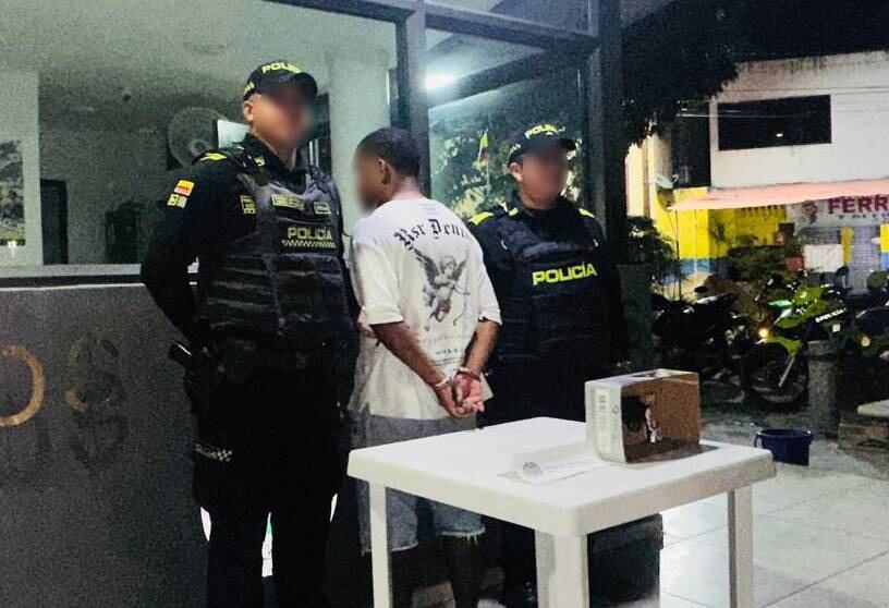 Cayó alias ‘El Paya’. // Policía Metropolitana de Cartagena
