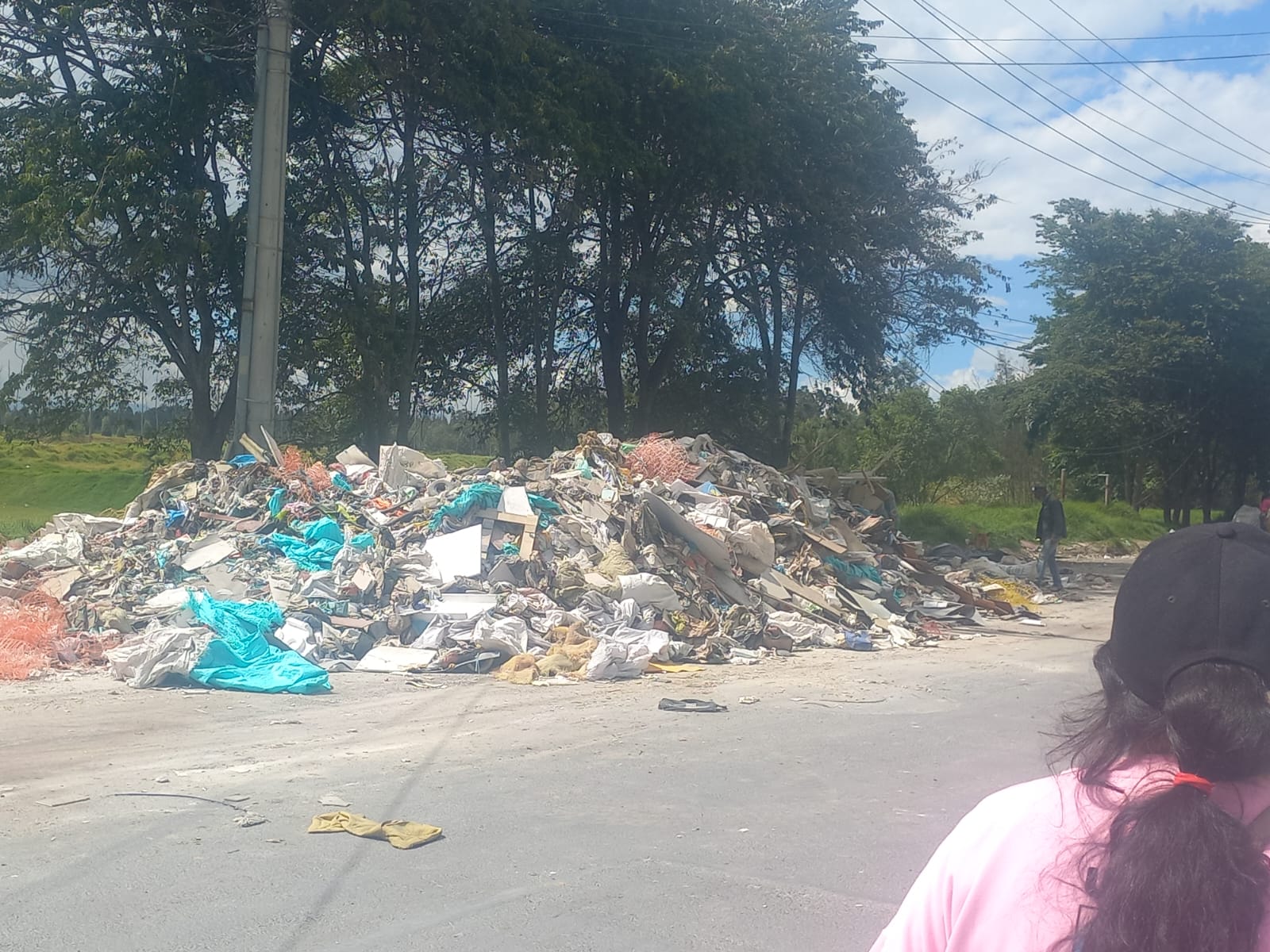 Estado de las basuras en el barrio Torquigua //Cortesía residentes