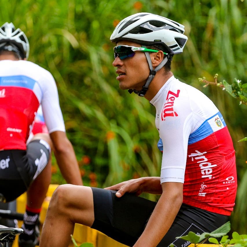 Germán Chaves, ciclista colombiano que perdió la vida mientras entrenaba / Instagram: german_e_chaves.