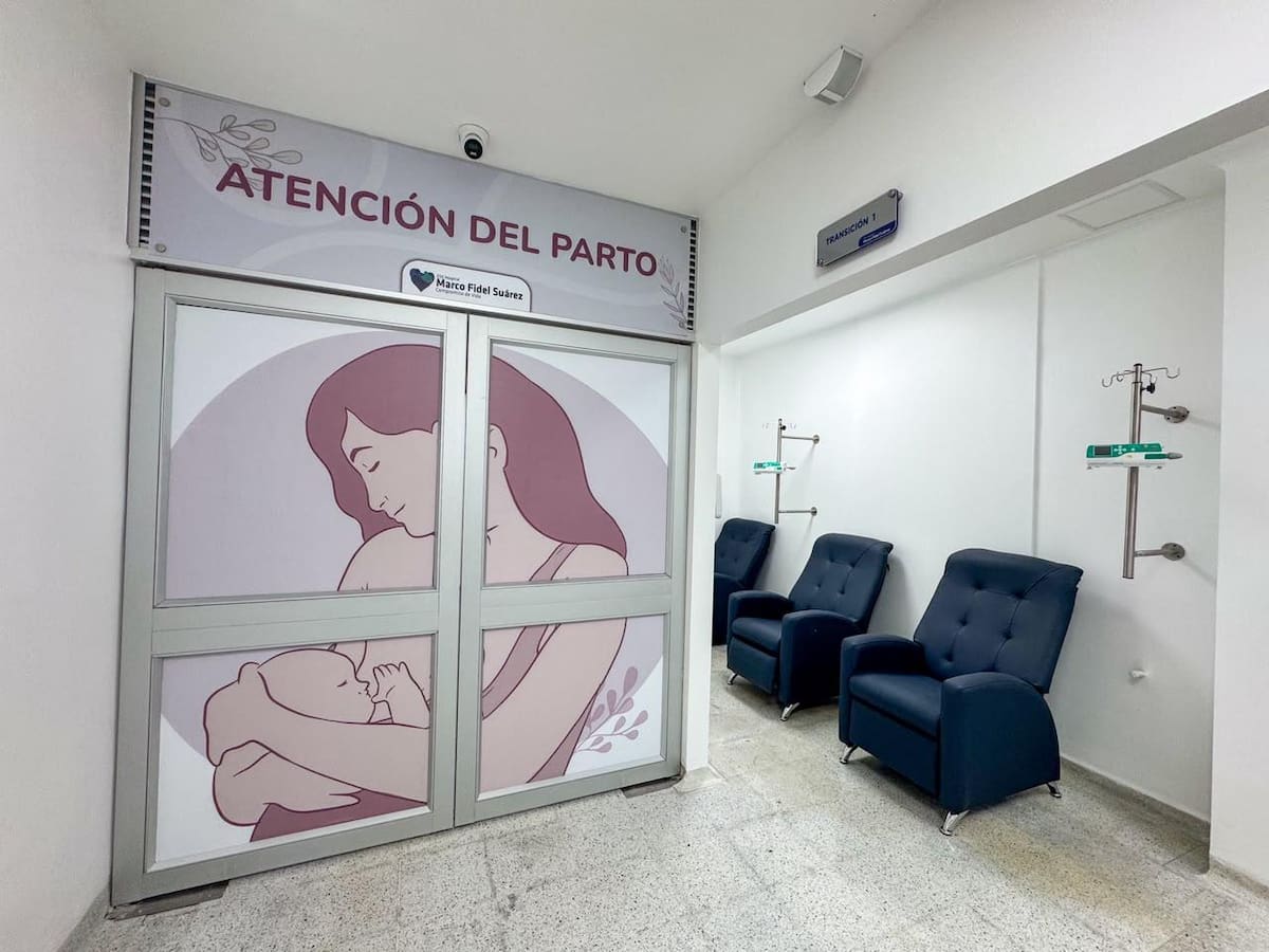 El Hospital Marco Fidel Suárez, en Bello, Antioquia, inauguró una nueva sala de urgencias maternas