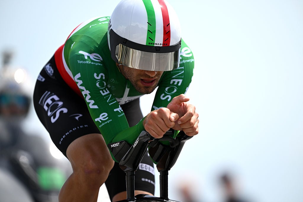 Filippo Ganna, vencedor de la etapa 10 del Giro de Italia / Getty Images