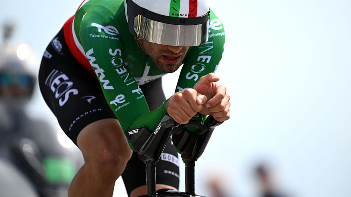 Filippo Ganna, el rey de la contrarreloj en la etapa 10 del Giro de Italia: resumen de la jornada