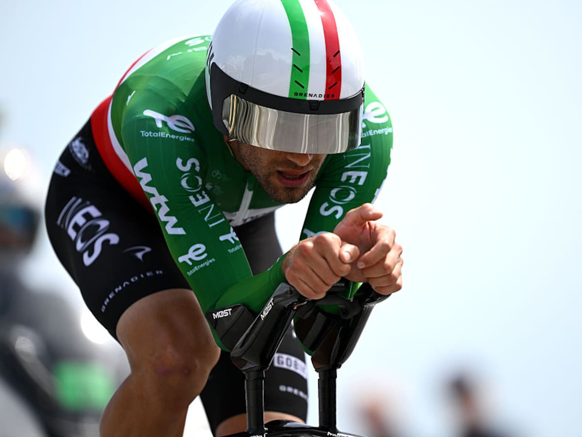 Filippo Ganna, el rey de la contrarreloj en la etapa 10 del Giro de Italia: resumen de la jornada