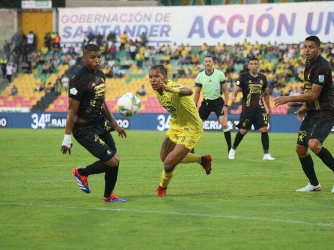 Atlético Bucaramanga vs. América de Cali. (Colprensa-Jaime Moreno)