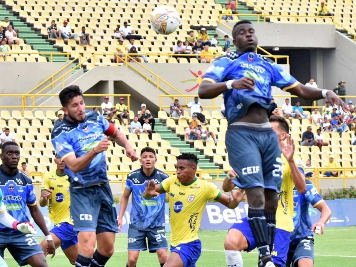 Real Cartagena empató con Fortaleza y acumula cuatro juegos sin ganar en casa