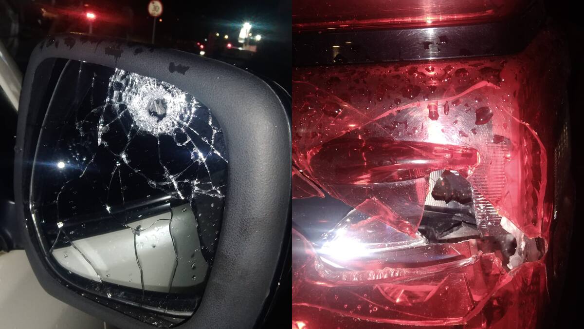 Fotos: así quedó el carro del director de la UNP tras atentado en su contra