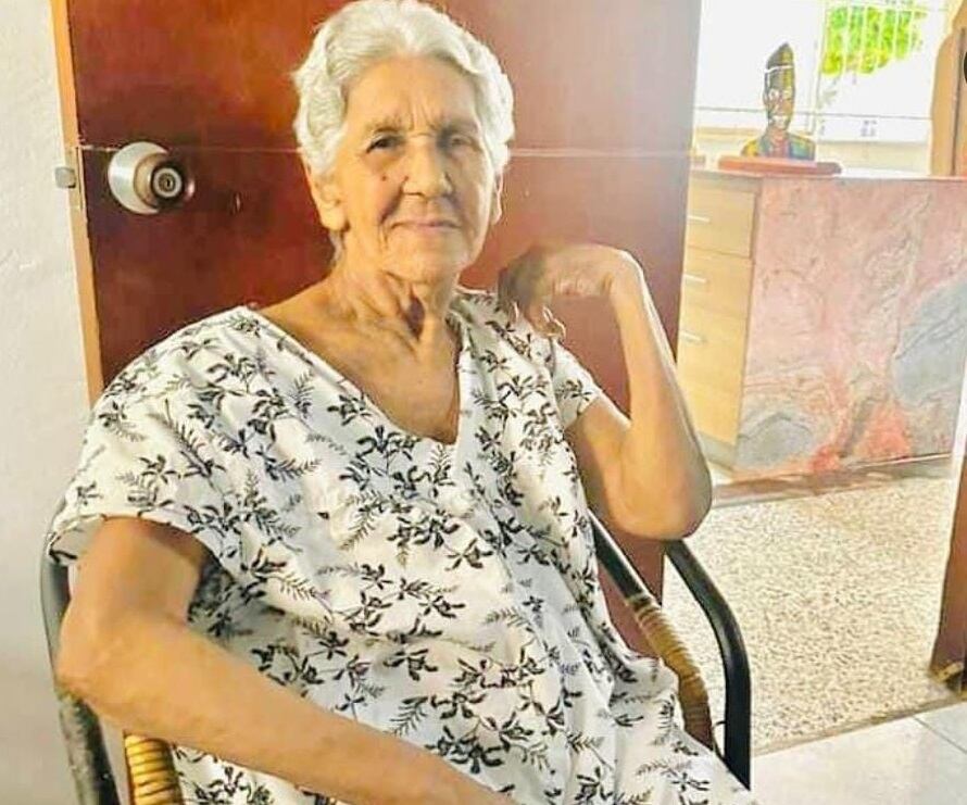 Tomada de las redes sociales de Elvira Maestre