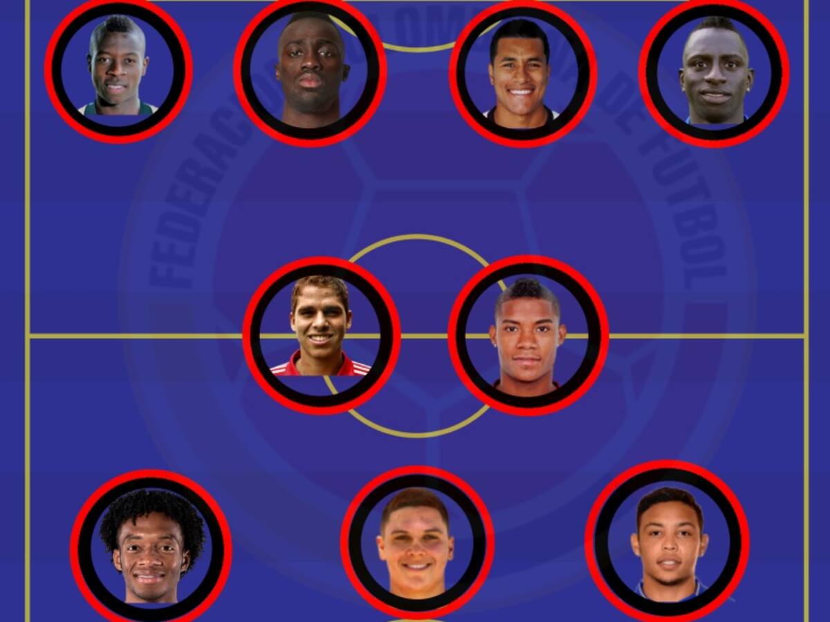 Nómina de la Selección Colombia frente a Argentina