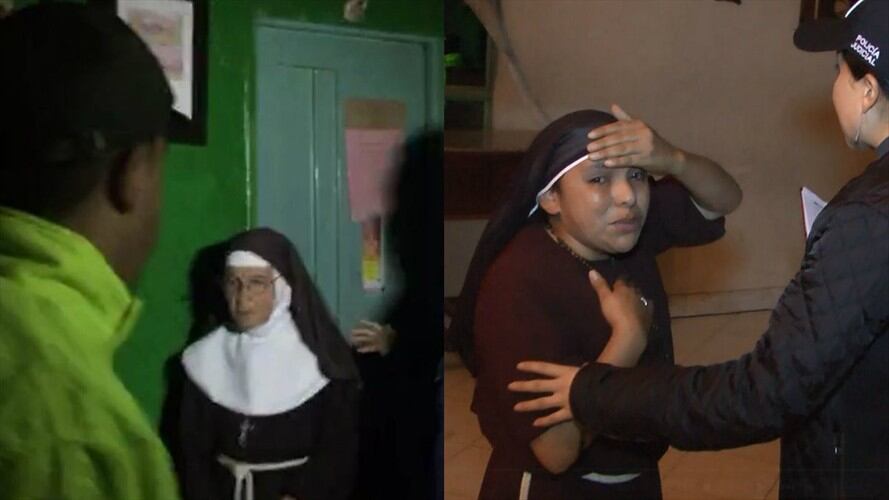 Sor Inés Pérez y Rosa Elvira Tróchez Joaqui habrían cometido hechos de tortura a 65 menores edad. Foto: Fiscalía