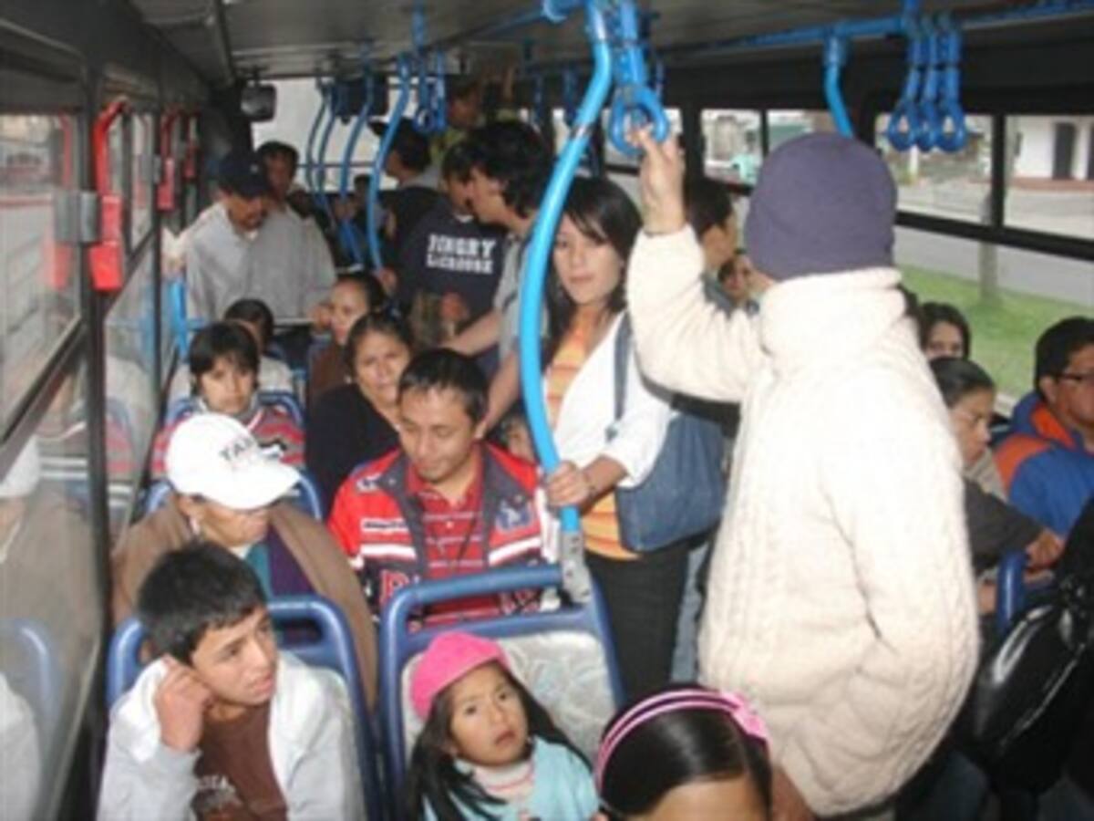El 80% de los bogotanos se sienten inseguros en el transporte público