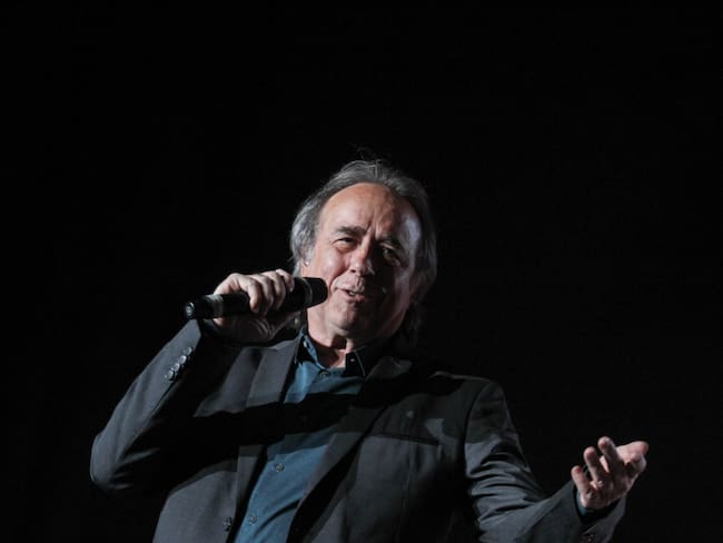 Joan Manuel Serrat en concierto en Bogotá