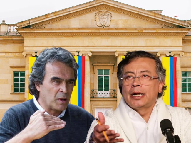 Continúa el cruce de mensajes entre el presidente Gustavo Petro y el aspirante presidencial, Sergio Fajardo. / Foto: Suministrada