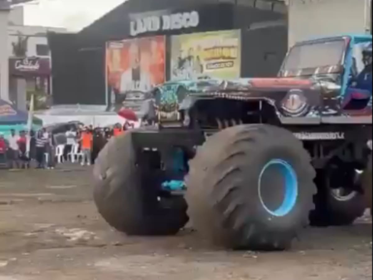 “Agarré a mi hijo y corrí”: dramático relato de testigo de accidente con ‘Monster Truck’ en Popayán