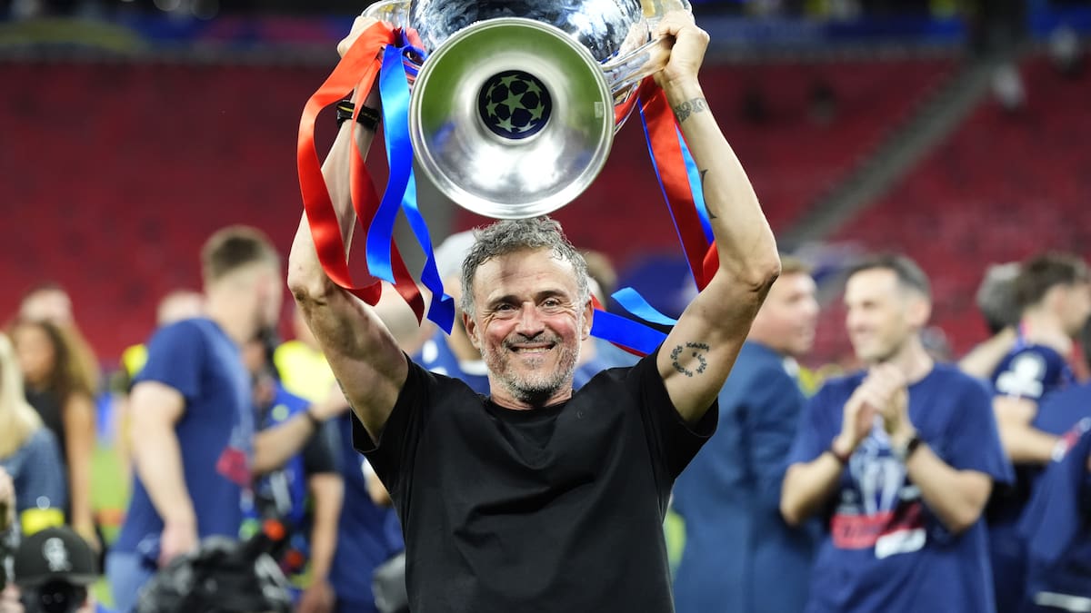 Luis Enrique tras consagrarse Bicampeón de Champions: “Esto sólo se lo había visto hacer al Madrid”