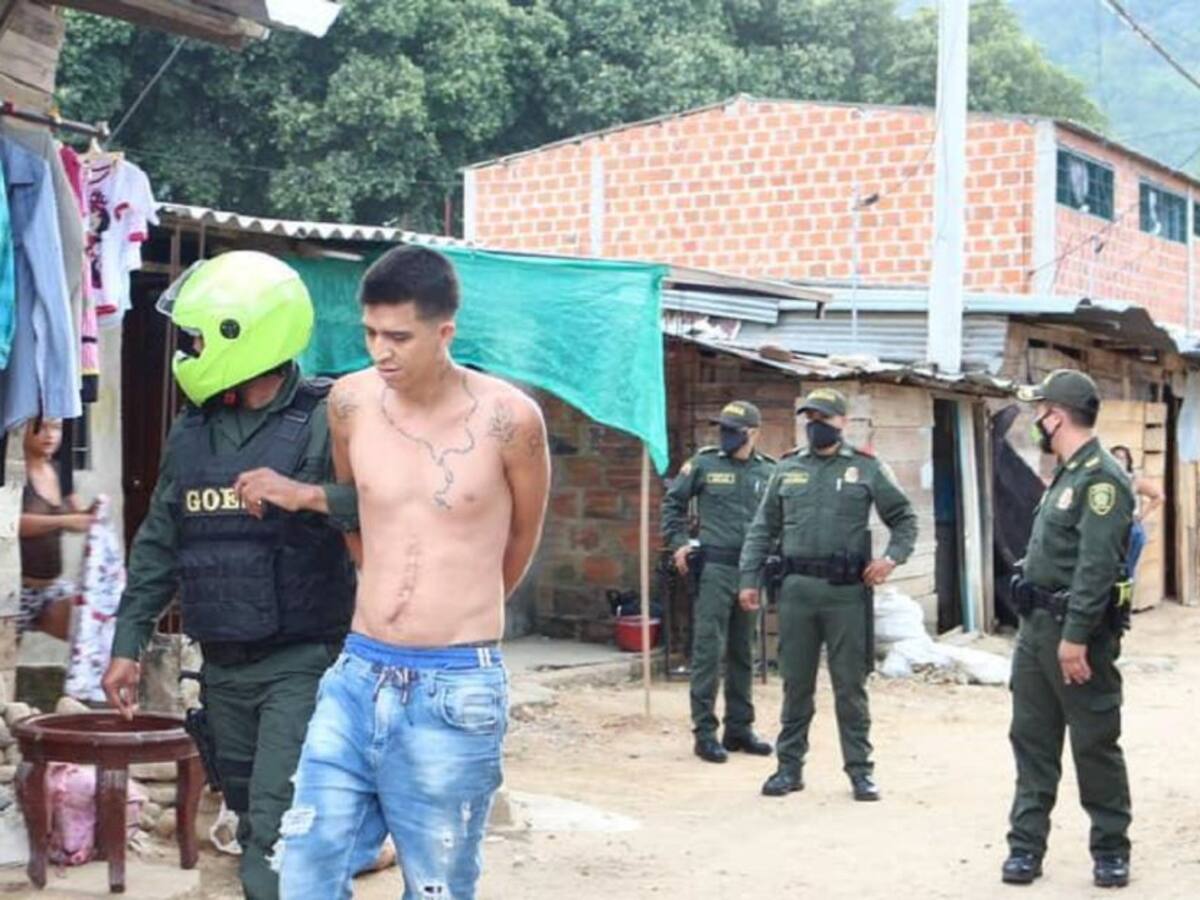 Cayó el máximo expendedor de drogas en dos sectores de Girón