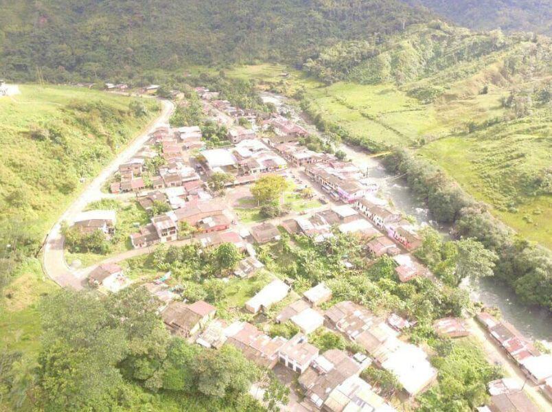 corregimiento de Santa Cecilia en Risaralda (foto: redes sociales comunidad)