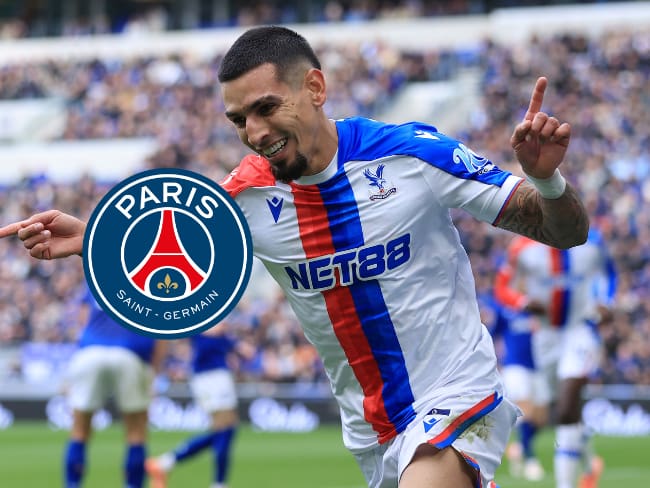 Daniel Muñoz, lateral colombiano del Crystal Palace / Getty Images.