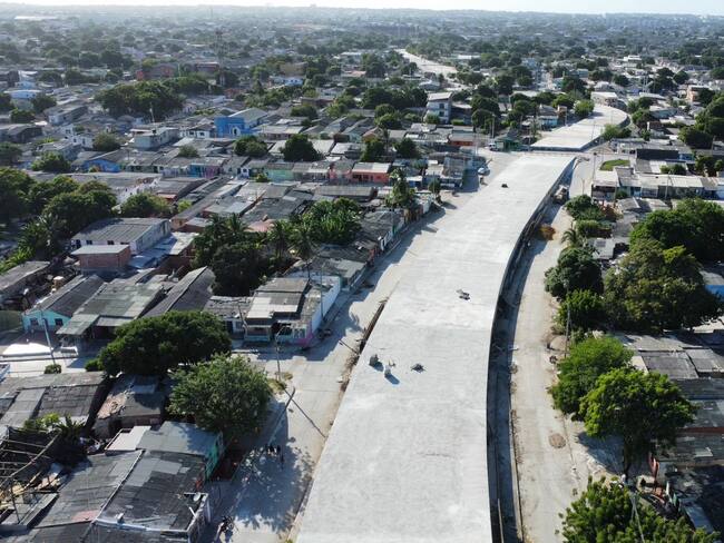 Malecón del Suroriente. Foto: cortesía Alcaldía de Barranquilla.