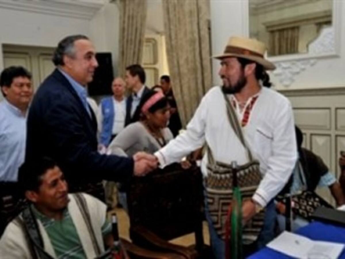 Gobierno reitera voluntad para buscar acuerdo con indígenas del Cauca