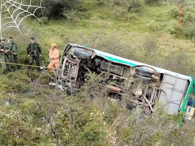 Un muerto y seis heridos en accidente de tránsito en Soatá