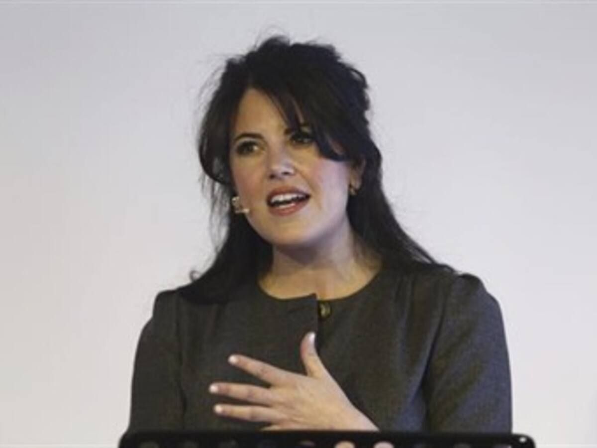 Mónica Lewinsky rompe su silencio público, después de una década