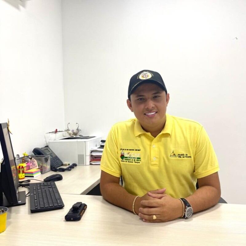 Jorgen Díaz, secretario de tránsito de Villa del Rosario