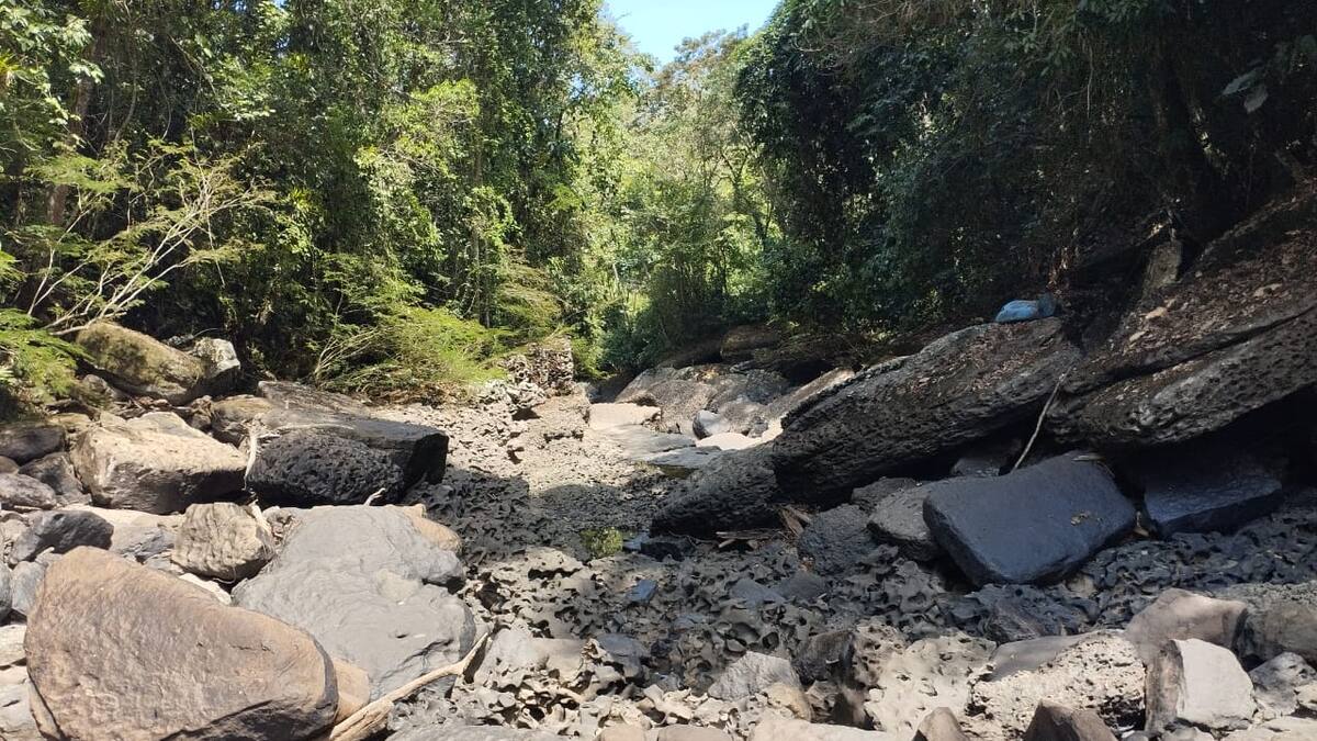 Alcalde de Guapotá reporeta secamiento del río Oibita
