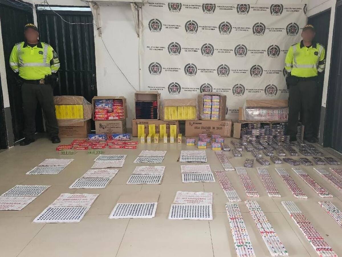 Policía confisca $10 millones en pólvora en vías del Magdalena