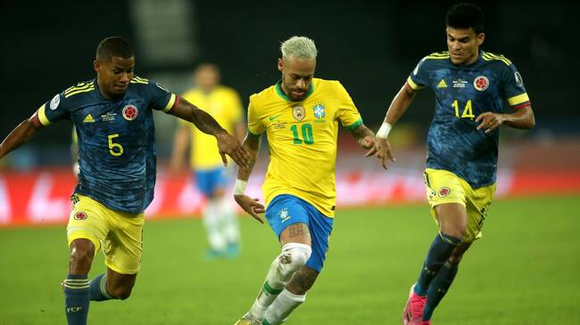 Brasil y Colombia tuvieron un polémico partido por la Copa América.