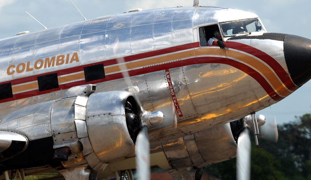 Foto de un Dc-3 de referencia.