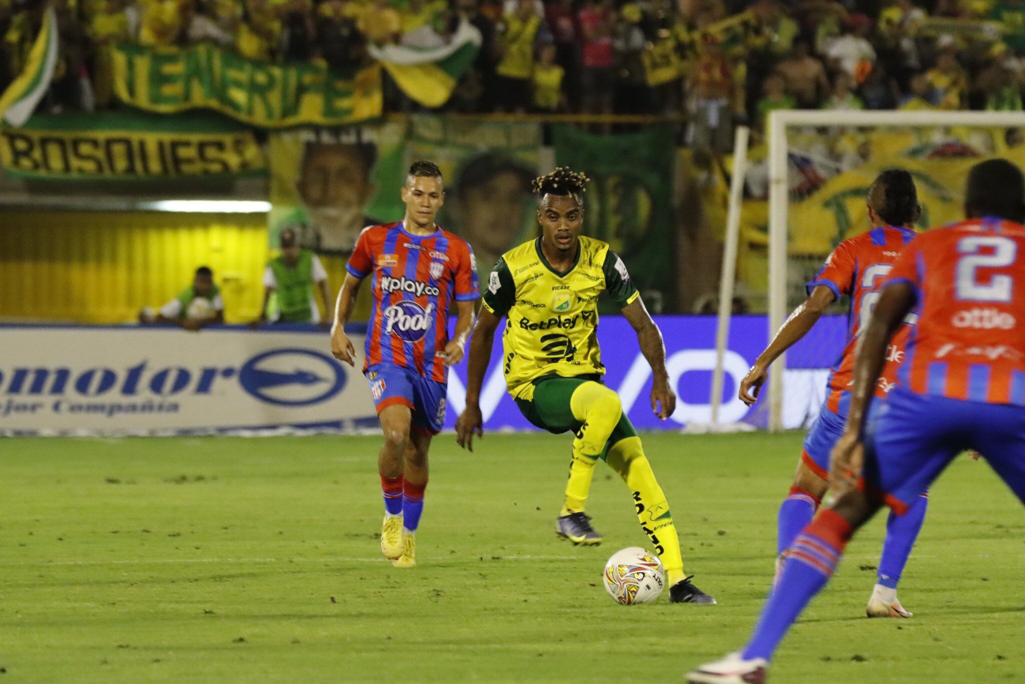 Atlético Huila y Unión Magdalena en la liga colombiana / @AtleticoHuilaof