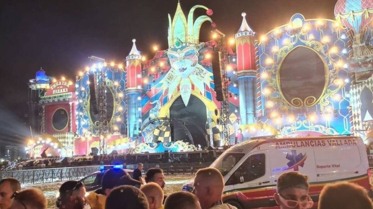 Un muerto y 40 heridos en España por caída de escenario en festival